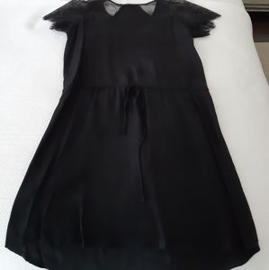 Berenice French designer knee length silk dress